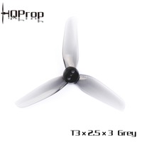 HQ 20PCS Durable Props T3X2.5 ( 2CW+2CCW) 3 Blades Grey -Poly Carbonate Propellers for Roma L3 3inch Drone FPV