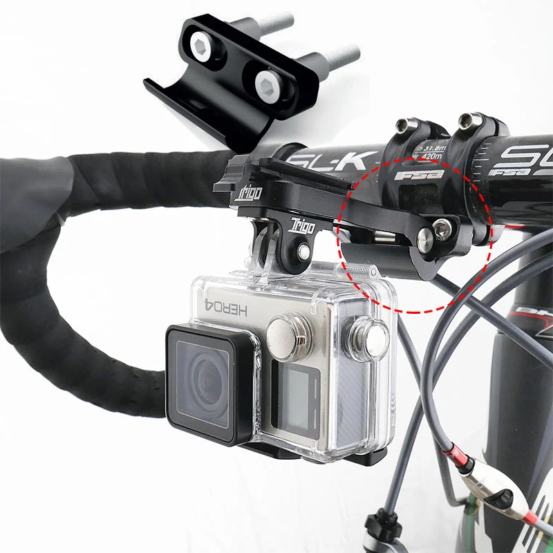 Adaptateur de couverture avant de potence de vélo de route TRIGO TRP1540, support de téléphone, base de montage d'ordinateur VTT, accessoires de vélo