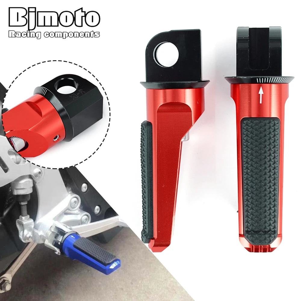 For KAWASAKI Z750R Z800 Z800E Z1000 Z1000R Foot Pegs Front Rider Pedal for pit bike Z1000 2010-2015 2016 2017 2018 2019 Foot Peg