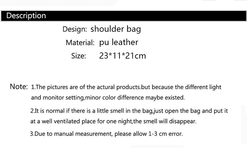 Weiche PU Leder Schulter Umhängetasche Frauen Retro Design Umhängetasche Casual Multi-reißverschluss Weibliche Täglichen Reise Handtasche Satchel – Detail 1