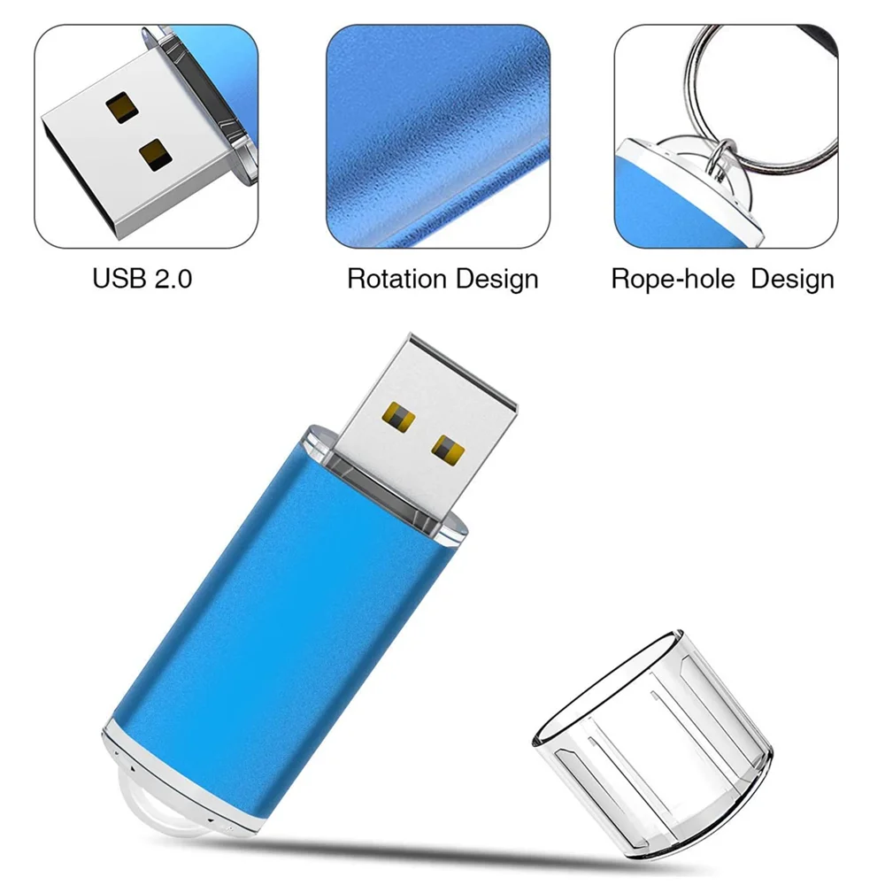 BiNFUL On-board 128GB Metal USB Flash Drive U Disk Memory Stick Pendrive 64GB 16GB 8GB 4GB Flash Drive Usb 2.0 Memory Stick