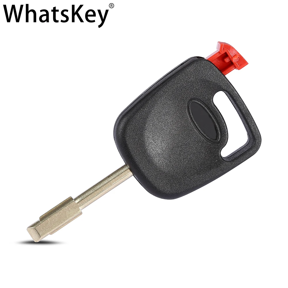 WhatsKey 10pcs/Lot Uncut Blade Transponder Car Key Shell Case For Ford Focus Mondeo Ka Escort Fiesta Fusion Transit Connect