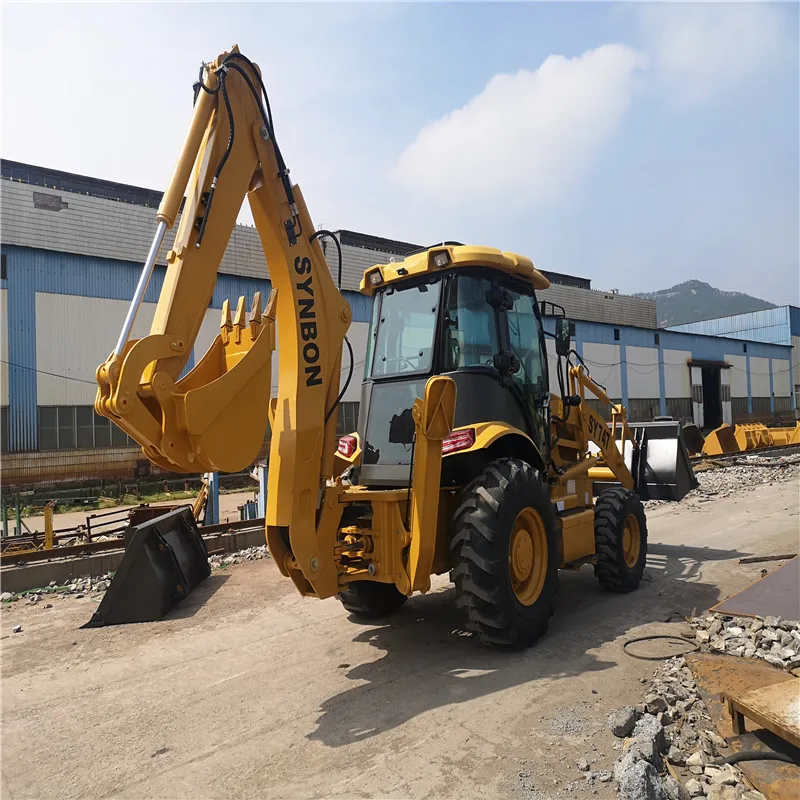 SY747 Excavator Bucket Backhoe Loader Excavation Loading Machine