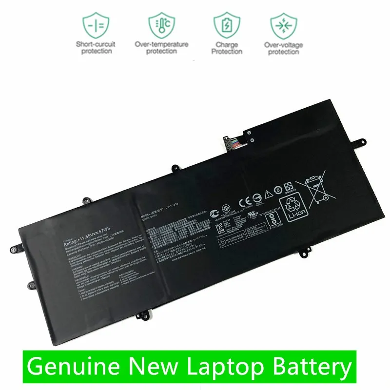 Onevan nova bateria do portátil original c31n1538 para asus q324ua q324uak ux360ua para zenbook ux306ua para zenbook flip ux360ua