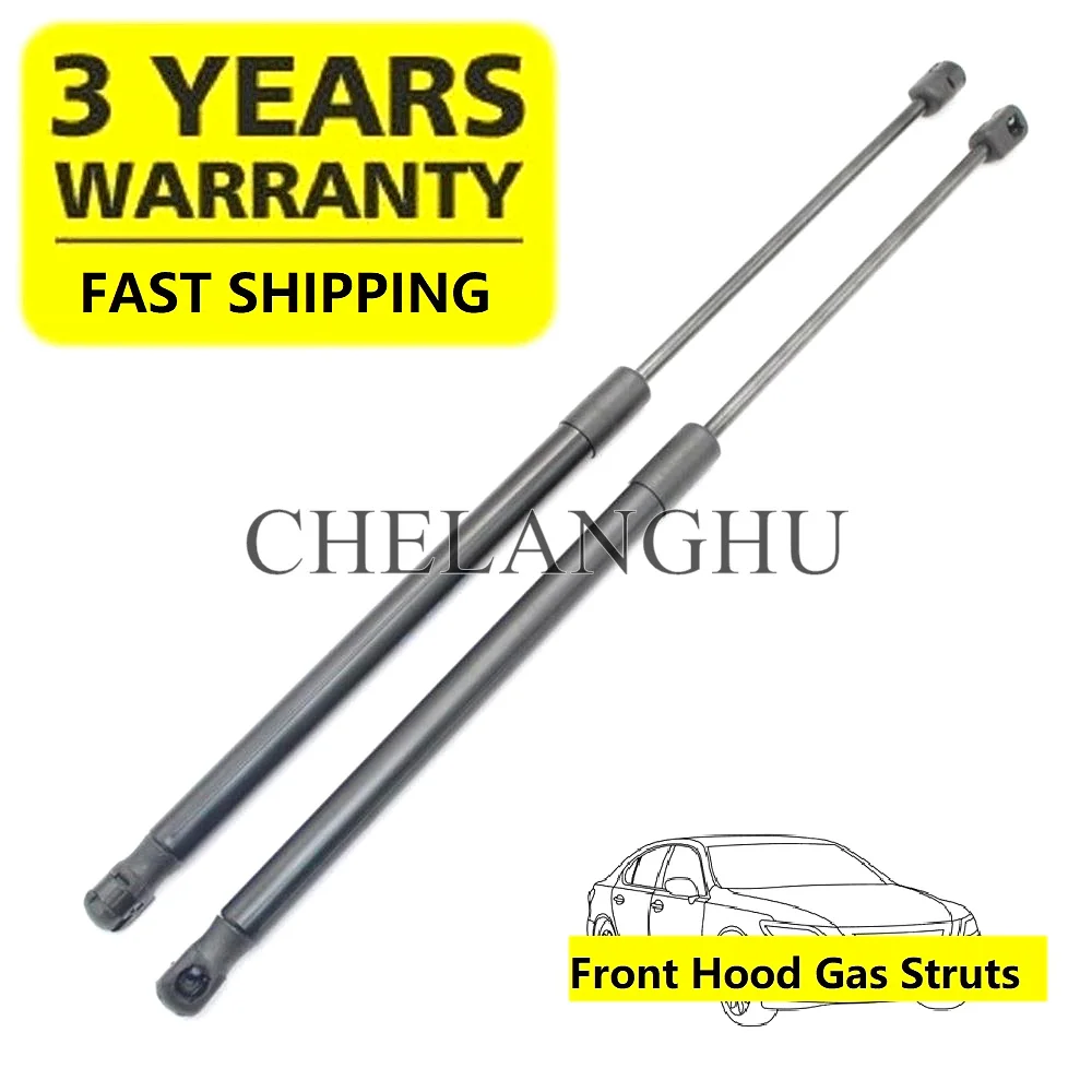 2pcs For Audi Q7 2007 2008 2009 2010 2011 2012 2013 2014 2015 Car-Styling Bonnet Strut Gas Spring Hood Shock With Gift Tool