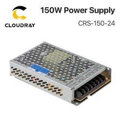 Cloudray CRS-150-24 Switching Transfer Power Supply 24VDC 6.5A Output for Industrial Automation and 3D Printer