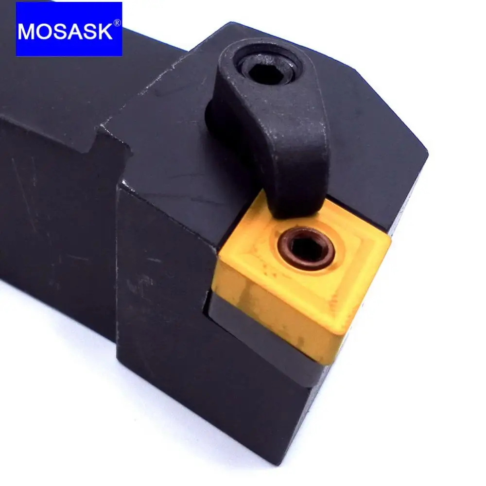 MOSASK MCLNL Metal Cutter Boring Bar MCLNL1616H12 Machining Inserts External Turning Tool Holders CNC Lathe Arbor