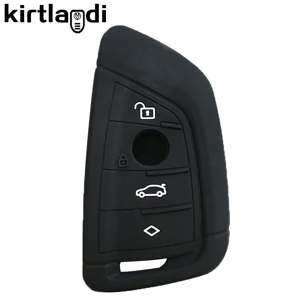 Silicone Remote Cover Key Case Protector for BMW G30 G05  X5 F15 X6 F16 7 Series G11 X1 F48 F39 X4 X3 F40 2021 Keyless Shell Fob