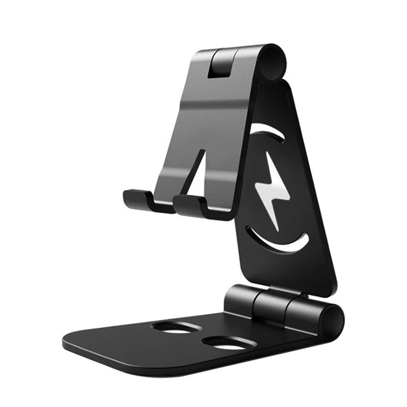 Mobile Phone Holder Seat Desktop IPAD Tablet Charging Base Double Adjustable Shelf Home Storage Holders Mobile Phone Accessories