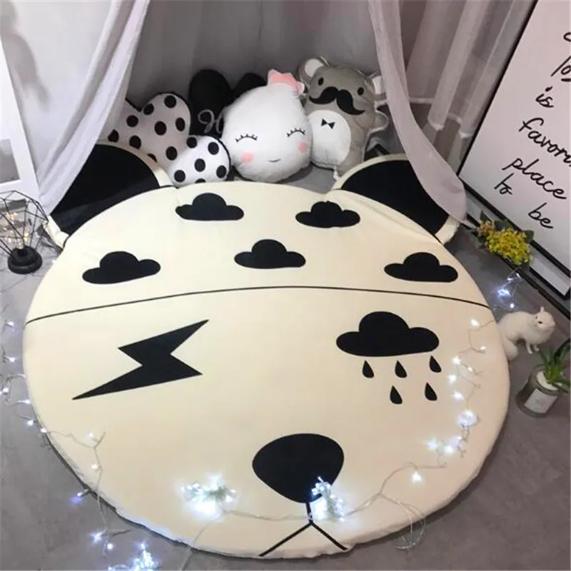 

Play Mat Cartoon Animal Baby Mat Newborn Infant Crawling Blanket Cotton Floor Carpet Rugs Mat for Kids Room Nursery Decor