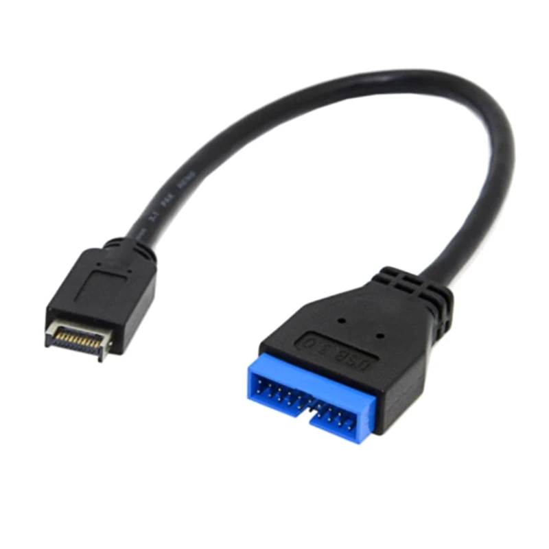 

USB 3.1 Type-C Mini 20 Pin Front Panel Header To USB 3.0 Standard 19/20Pin Header Extension Cable 20Cm for asus-Motherbo