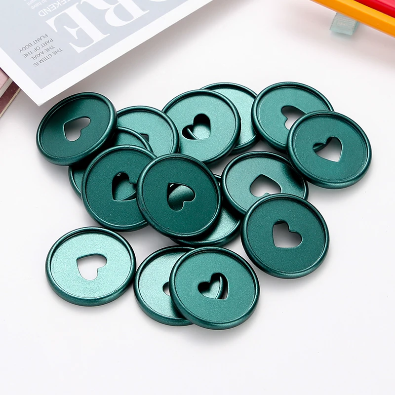 

35MM Mushroom Plastic Disc Notebook Binder Ring Matte Binding Buckle DIY Planner Accessories 360 Degree Foldable School Supplies