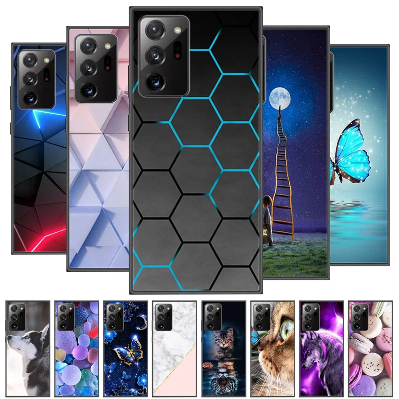 For Samsung Note 20 Ultra Case Phone Cases Soft TPU Silicone Cover for Samsung Galaxy Note 20 Phone Case Note20 Ultra 5G Coque