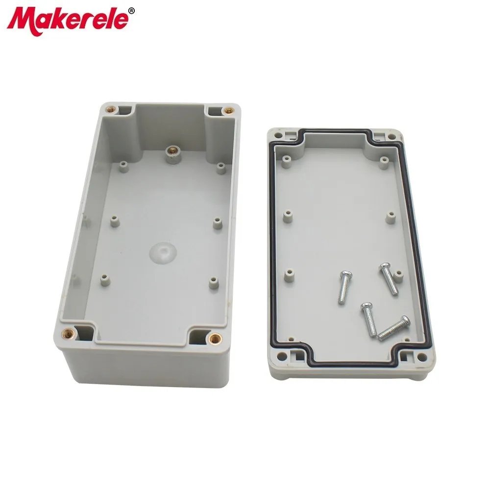 

Waterproof Plastic IP65 Electricity Box ABS Material Electronics Instrument Case DIY 80*160*55mm Outdoor Cable Junction Box