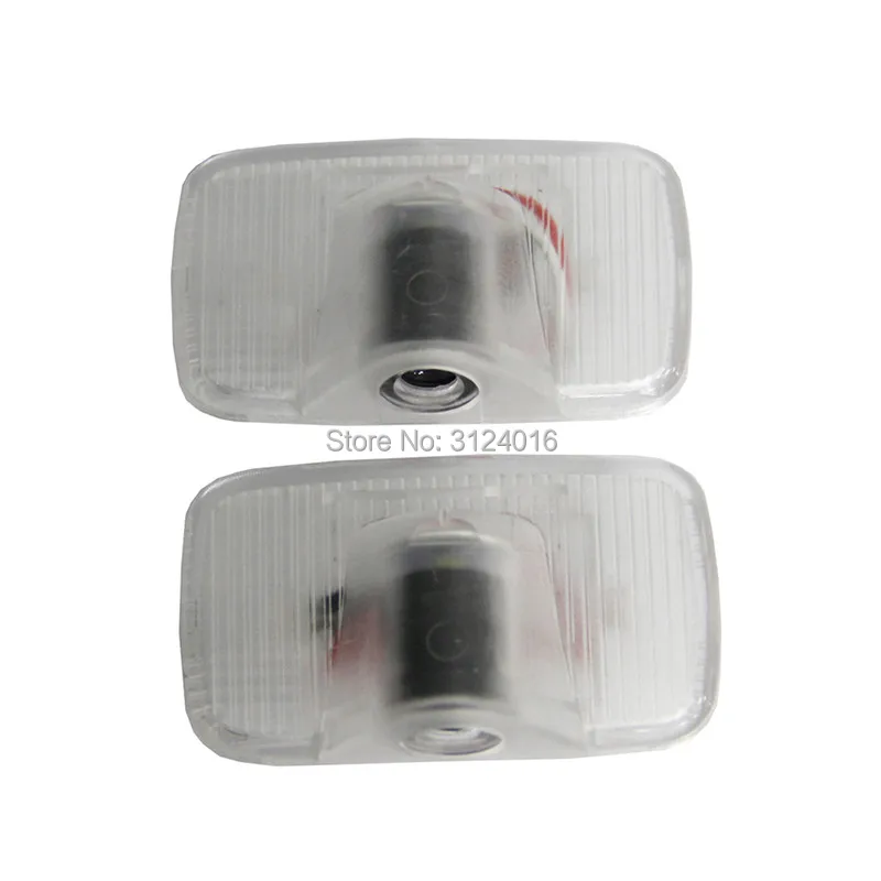 2PC X  Led Door Light Welcome Logo Light for Renault Koleos Keleos 2009 Year up Wireless Laser Courtesy Lamp