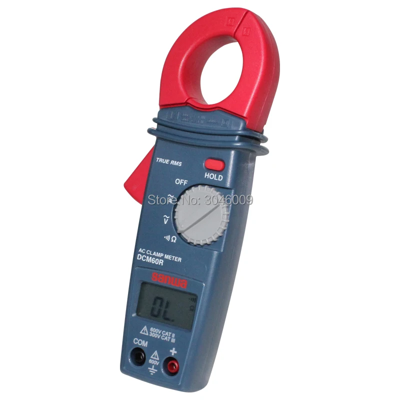 Giappone sanwa DCM60R AC 600A Digital Clamp Meters/True RMS amperometro, funzioni a basso costo e DMM