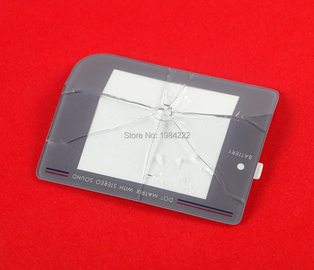 2 buah/lot lensa kaca layar lensa pelindung sempit untuk Nintendo GameBoy GB nol DMG-01 untuk lensa kaca modifikasi Raspberry Pi