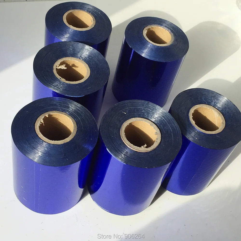 Blue Color 8cmx120m One Roll Hot Foil Paper DIY Card Plastic Material Stamping Beautiful Choice with Shipping Cost