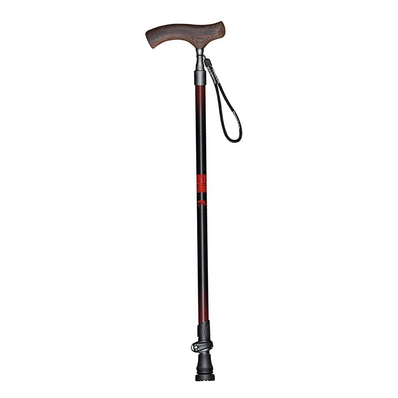 Pioneer Aluminum Quick Lock Stick Ultralight Anti-Slip Walking Stick Cane For Elderly 1 Piece