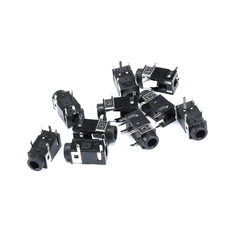 10pcs/lot PJ322 3.5mm Female Audio Connector 5 Pin SMT Headphone Jack Socket PJ-322 PCB Mount Stereo Jack