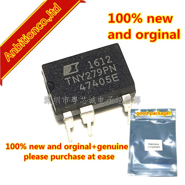 10pcs 100% new and orginal TNY279PN TNY279P TNY279  Energy Efficient, Off-Line Switcher in stock