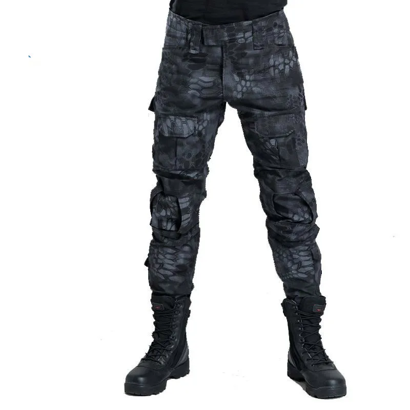 Military Camouflage Tactical  Pants  Combat Multi-combat Training Hunting Trousers  Clothing Paintball Army Cargo Tactical Pants