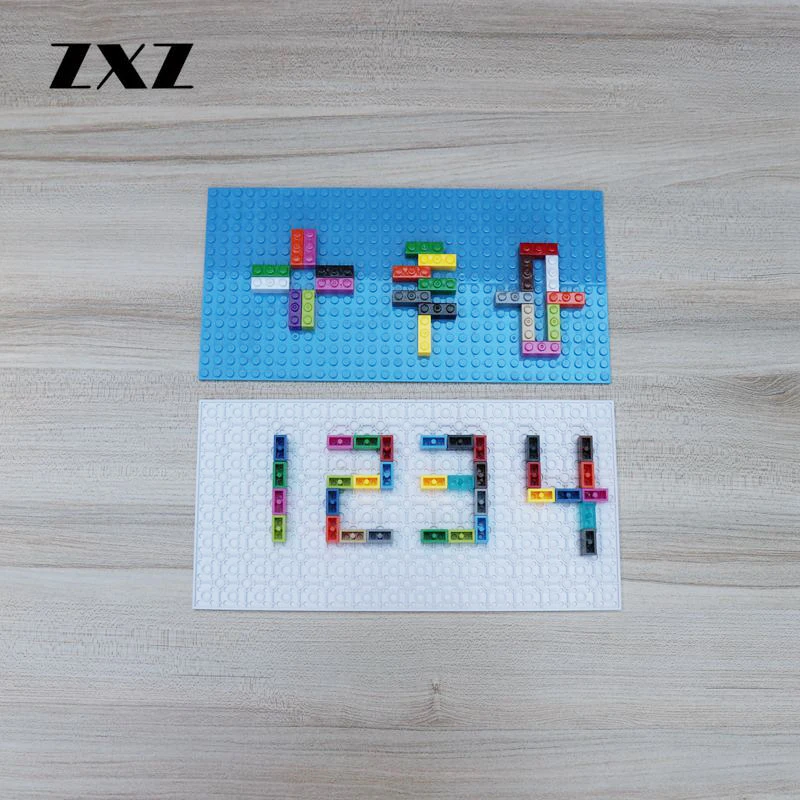 مزدوجة الجانبين 16*32 نقطة لتقوم بها بنفسك اللبنات قاعدة لوحة متوافق عمل أرقام لألعاب الأطفال MOC ملحق 5 قطعة/الوحدة #3