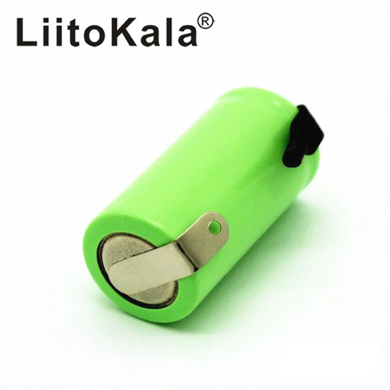 LiitoKala 2/3AA Ni-MH Battery AA 1.2V 600mAh Rechargeable Battery With Pins