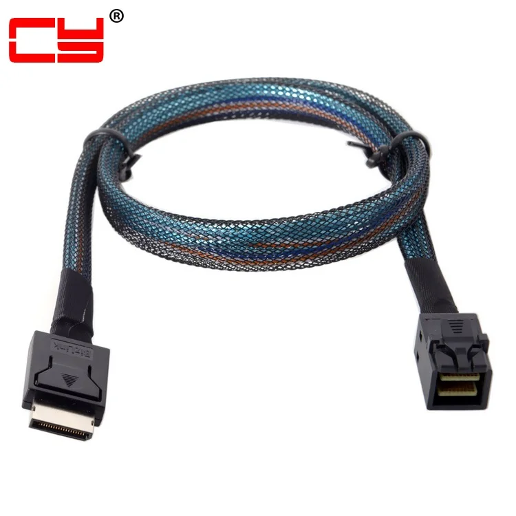 

OCuLink PCIe PCI-Express SFF-8611 4i to SFF-8643 SSD Data Active Cable 50cm