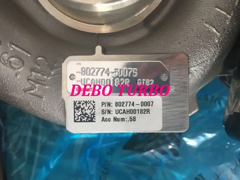 NEW GENUINE GARRETT GT20 802774-4 6420901686 Turbocharger for ML MK 350 GLK 350 OM642LS 3.0T CDI 190KW V6 Diesel