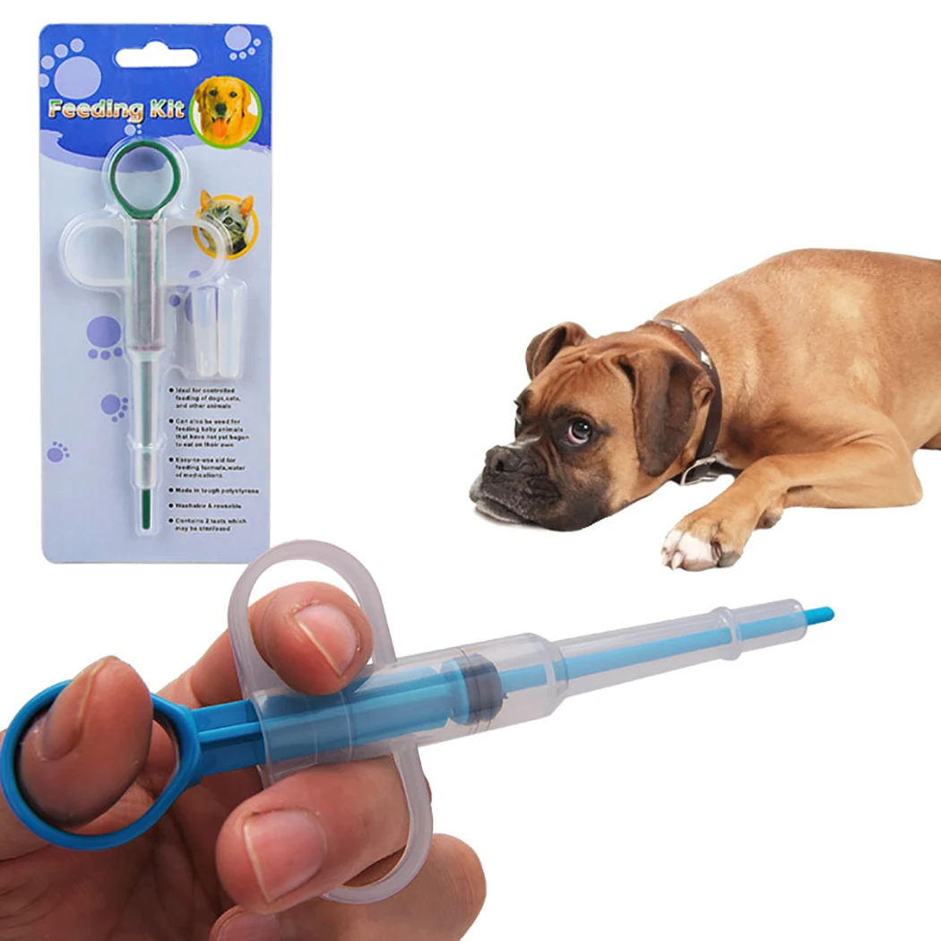 5PCS Dog Feeding Needle Multi-purpose Creative Pill Feeder Pet Syringe Kitten Water Milk Feeding Tools Pet Syringe Tool