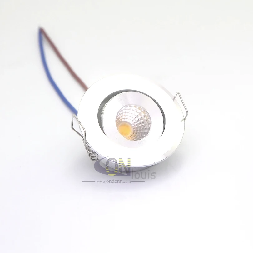 10PCS Recessed COB Dimmable Spot light 3W 220V Mini spot led exterieur encastrab downlight