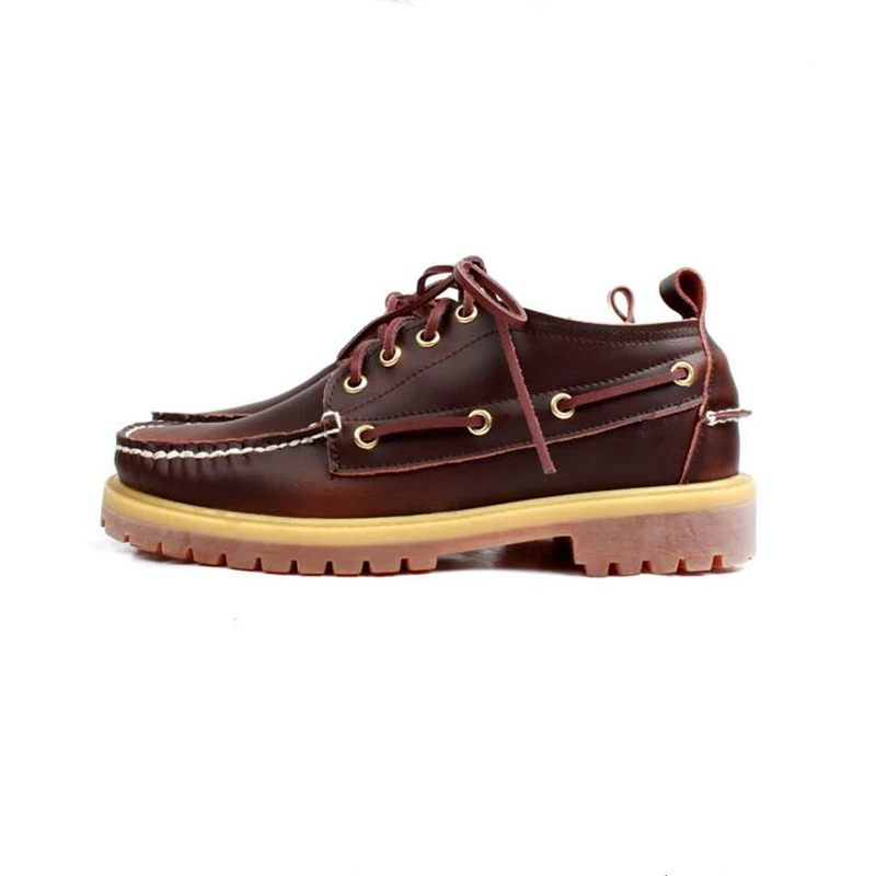 Classical !Plus Size US 11 12  Men's Work Shoes Genuine Leather Lace Up Oxfords Casual Man 45
