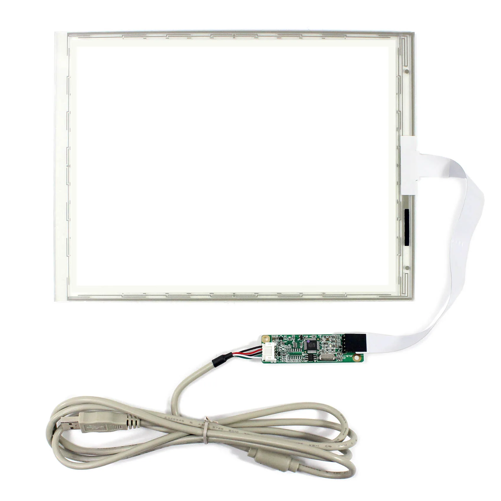 

USB Type Controller 2.54mm Pitch 10.4inch 5 Wire Resistive Touch Panel 10.4inch 5 wire Touch Panel 249mm x186.5mm