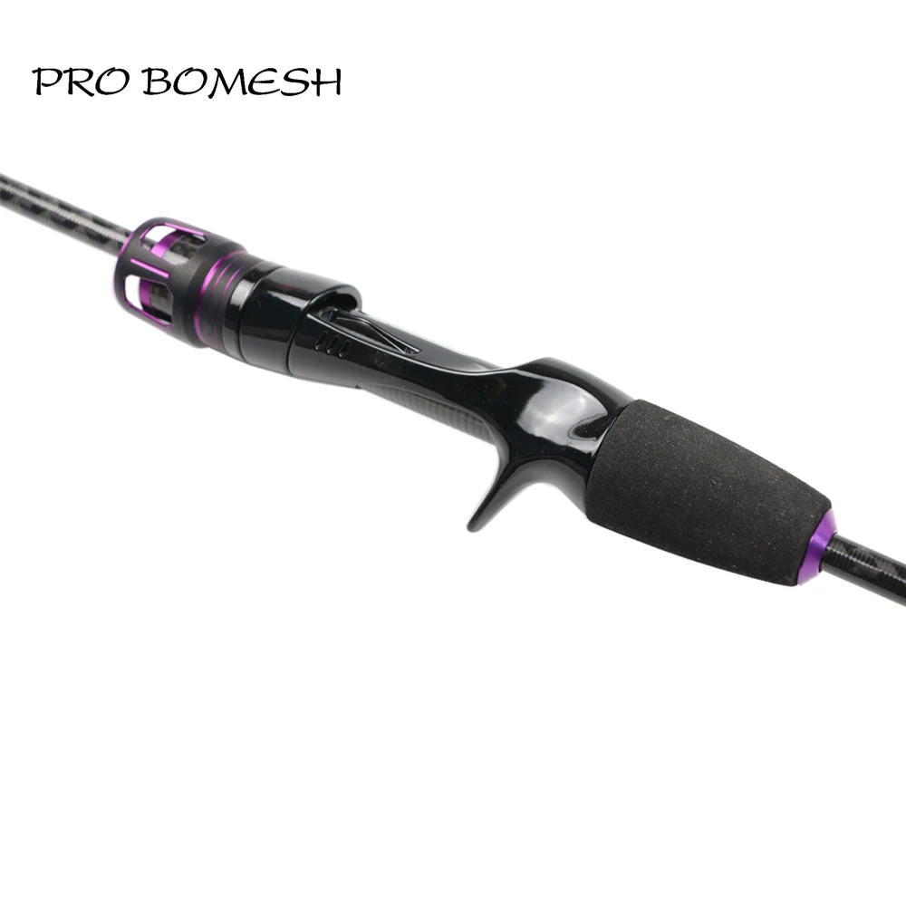 Pro Bomesh 1 zestaw aluminium nakrętka blokująca + 3 K węgla rury odlewania uchwyt z pianki EVA zestaw DIY wędka polak akcesoria do powolnego Jigging pręt — zdjęcie 7