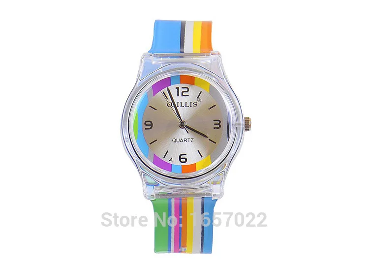 women men high quarlity plastic waterproof wristwatches luxury brand fashion children kids colorful strap cartoon watchstudent