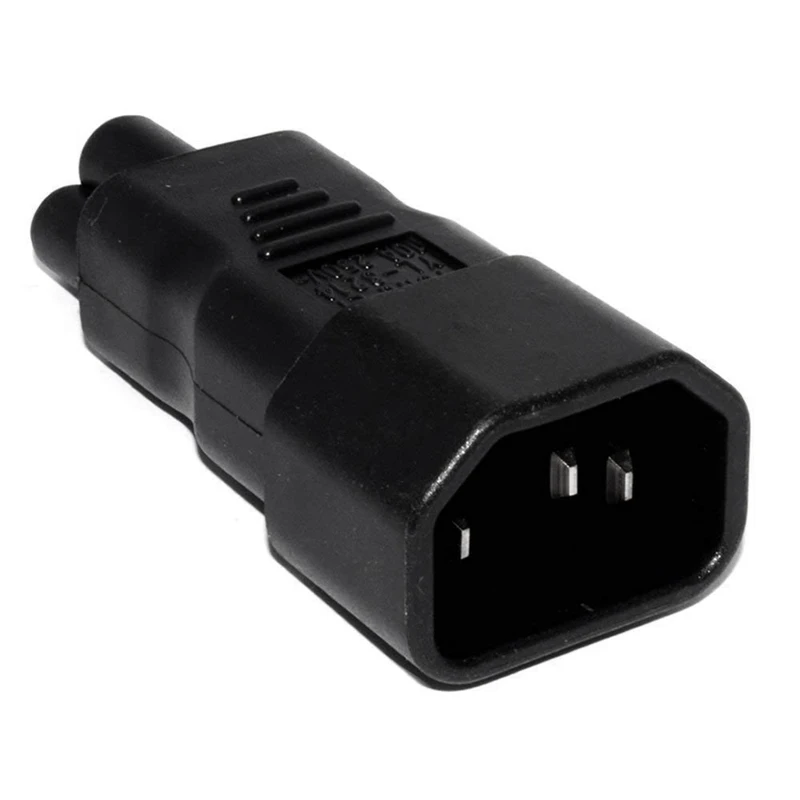 PDU UPS C14 to C5, IEC320 C13/C14 to C5/C6 Kettle Lead to PC Laptop Power Supply Cable Adapter