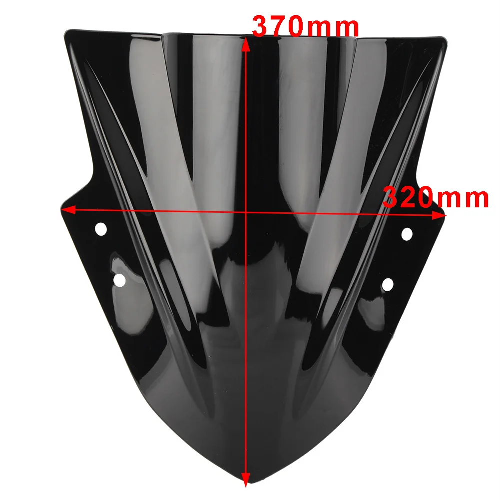 Motorcycle Windscreen Windshield Double Bubble For KAWASAKI Ninja 300 250 2013-2017 & EX300 2013 2014 2015 2016 2017