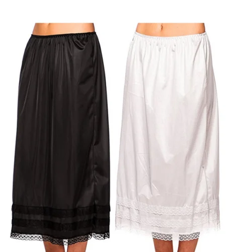 Women's Elastic High Waist Bust Skirts Pleated Skirts Women Elastic Smooth Swing Fold Solid Bust Skirt