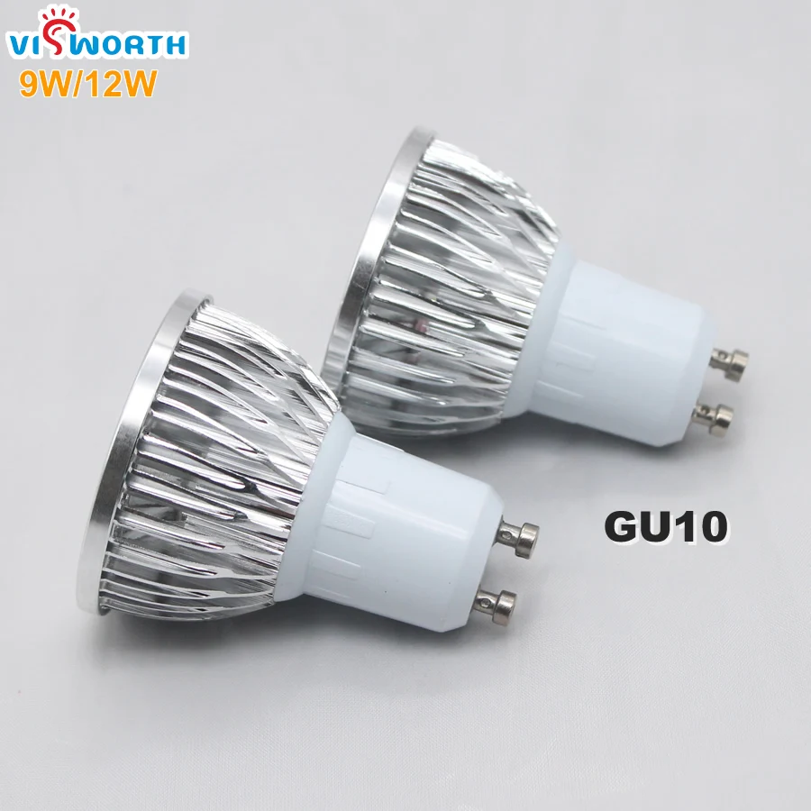 Gu10 Led-lampen 2W 3W 5W SMD2835 Lampe Tasse 9W 12W 15W Cob Led licht Ac 110V 220V 240V Warm Cold White Lampada Scheinwerfer Für zuhause