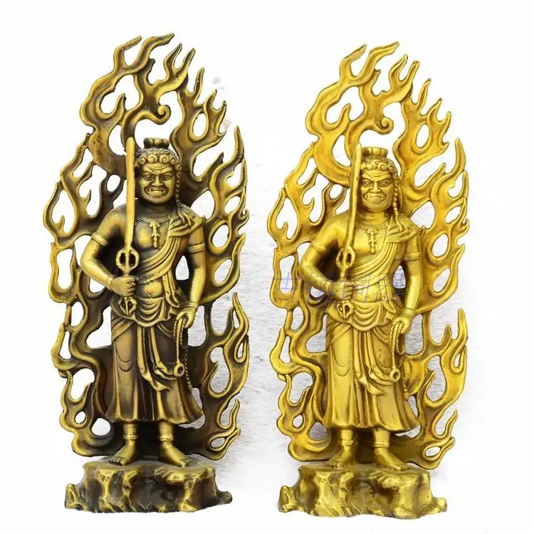 Copper ornaments, Acala, Acalanatha, Buddha, Bodhisattva, statue, Tibetan Buddhism, Lord Buddha, figurine, figure