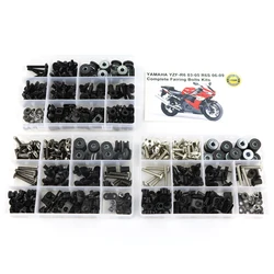 Fit For Yamaha YZF-R6 R6 2003-2005 R6S 2006-2009 Motorcycle Complete Full Fairing Bolts Kit Clips Nuts Steel