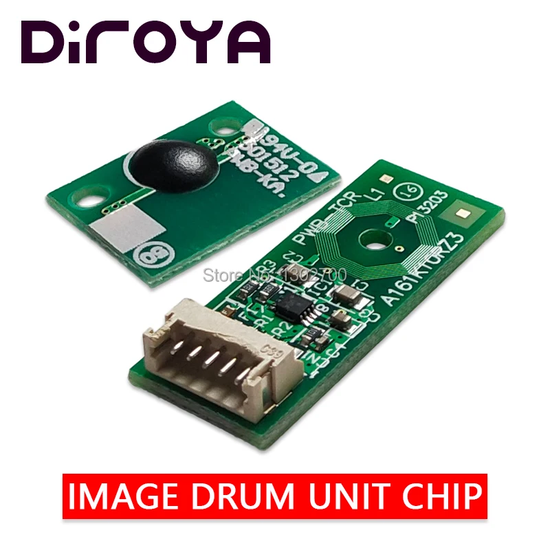 20PCS DR214K IU214 IU-214 C M Y Imaging unit chip For Develop ineo+ 227 287 ineo+227 ineo+287 color printer Drum cartridge reset