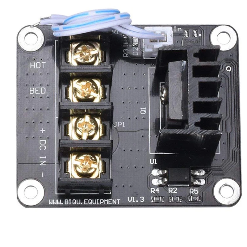 3D Printer Hot Bed Power Expansion Board Heating Controller MOSFET High Current Load Module 25A 12V or 24V for 3D Printer Parts