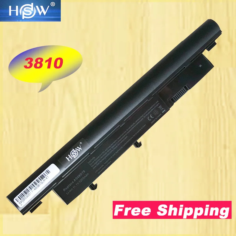 HSW 11.1v 5200mAh Battery for Acer Aspire Timeline 3810 4810 5810 3810T 4810T 5810T AS09D31 AS09D34 AS09D36 AS09D56 AS09D70