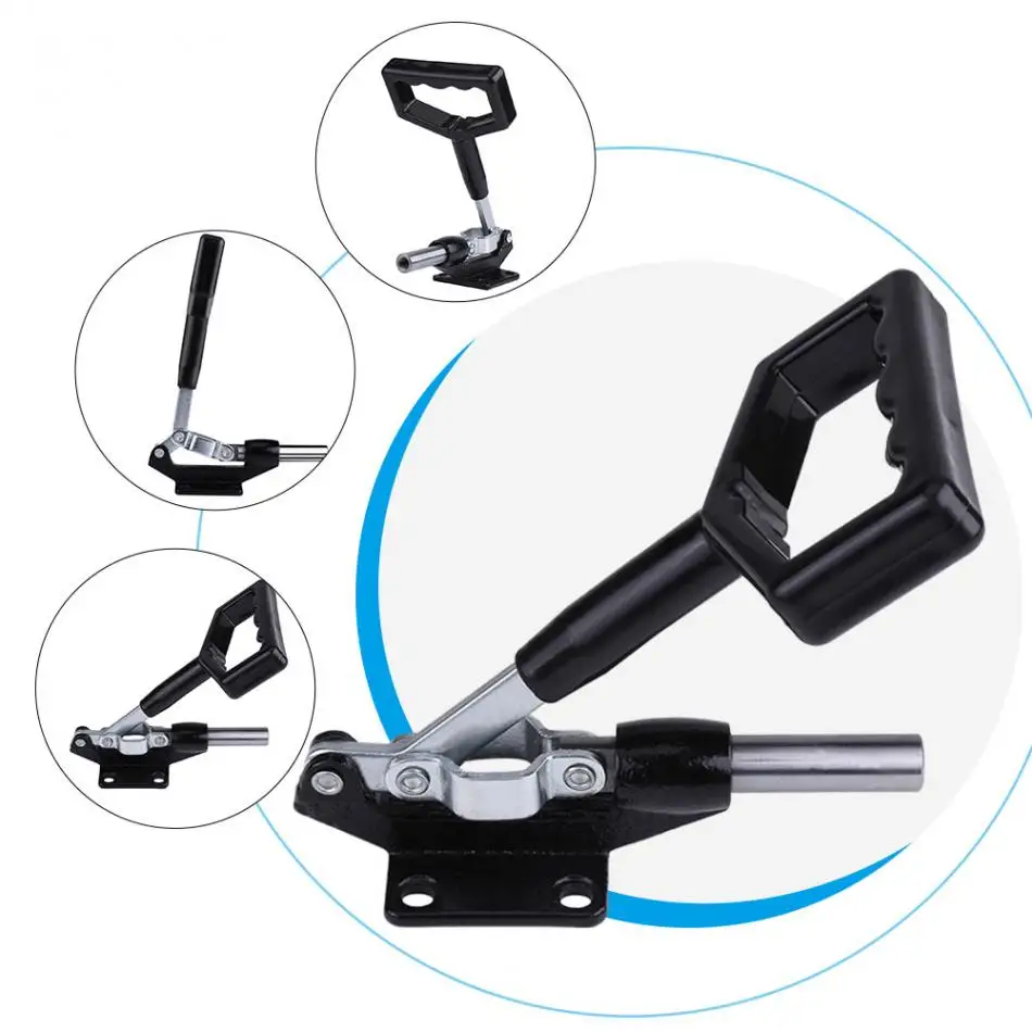 304 E Handle Push-pull Fast Fixture Tool Clamp Compactor Heat Press Machine Thermal Transfer Carbon Steel Sublimation Putter