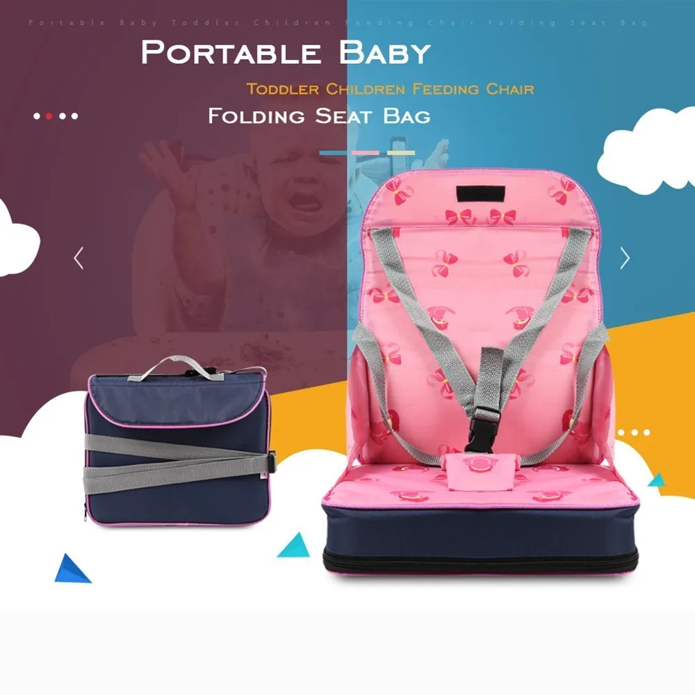 Baby Foldable Chair Bag Portable Newborn Soft Booster Safety Seat Multifunctional Mummy Travel Bag For Infant Nursing Feeding