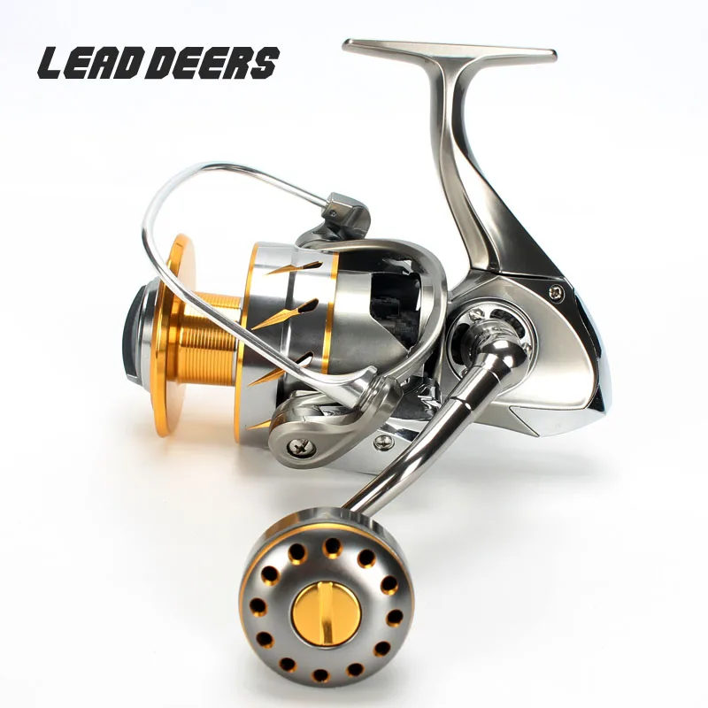 New Japanese Made Spinning Jigging Reel Spinning Reel 13BB Alloy Reel 30kgs Drag Power Ocean Boat Fishing CW4000 - CW10000