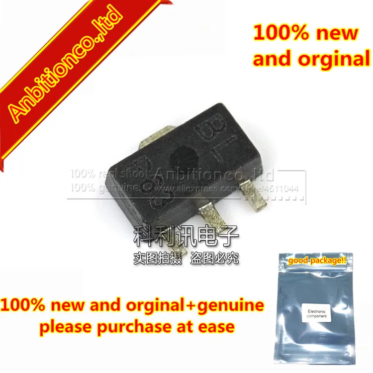 20pcs 100% new and orginal BCX5616 SOT89 silk-screen BL 80V 1A NPN SILICON PLANAR MEDIUM POWER TRANSISTOR in stock