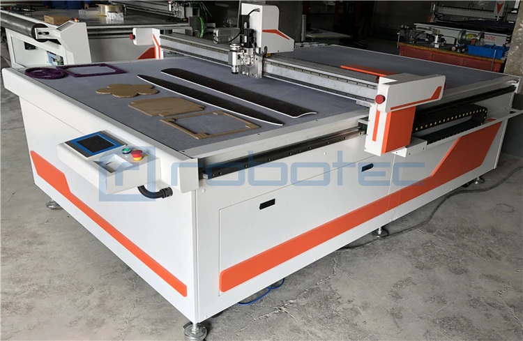 Leather Carpet Oscillating Knife Cutting Machine 2500*1600mm Working Size/Leather Fabric cutting Machine With CCD Opiton